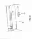 Fig. 09 - Core stopping structure for an electronic clinical thermometer