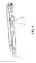 Fig. 10 - Core stopping structure for an electronic clinical thermometer