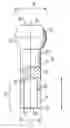 Fig. 01 - Bolt element having a shaft part and a spherical head, component assembly and method for the manufacture of a bolt element