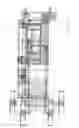 Fig. 08 - Strike-off beam and spreader plow assembly for placer/spreader