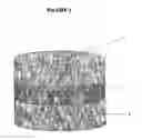 Fig. 03 - Chewing gum in the form of multi-layer tablets