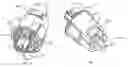 Fig. 01 - Squib-type electrical connector with multiple engagement means