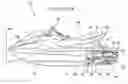 Fig. 01 - Muffler support structure for a small boat