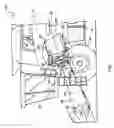 Fig. 02 - Combine threshing rotor front bearing and inlet section with anti-wind features