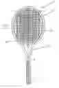 Fig. 01 - Ball play racket, especially tennis racket