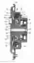 Fig. 01 - Drive system for regulating devices in motor vehicles