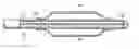 Fig. 01 - Temporary catheter for biopsy site tissue fixation