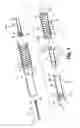 Fig. 07 - Medication dispensing apparatus with triple screw threads for mechanical advantage
