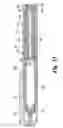 Fig. 22 - Medication dispensing apparatus with triple screw threads for mechanical advantage