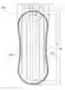 Fig. 01 - Absorbent article having a channeled absorbent layer and method of making the same