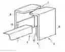 Fig. 01 - Contactless magnetic sensor for determination of the linear position of a moving body