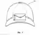 Fig. 05 - Headwear visor storage system