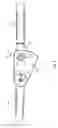Fig. 09 - Ball and socket joint utilizing a single ball, for driving more than one driven member