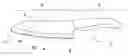 Fig. 01 - Ceramic cutting knife