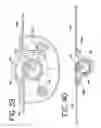 Fig. 19 - Integrated tilt/sash lock assembly