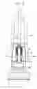 Fig. 03 - Dirt separation and collection assembly for vacuum cleaner