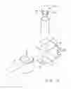 Fig. 02 - Device for coupling and locking the drum supporting arms in linen washing machines and the like