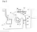 Fig. 03 - Structure for limiting rotational range of manual plate in automatic transmission