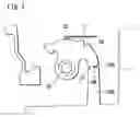 Fig. 08 - Structure for limiting rotational range of manual plate in automatic transmission