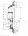 Fig. 01 - Pneumatic spring/damper unit, especially for a motor vehicle