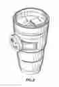 Fig. 03 - Beverage container having a display