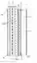 Fig. 03 - Vertical display unit