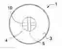 Fig. 01 - Slotted suction cup with transverse bore and holding device