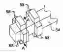 Fig. 01 - Routing configuration for high frequency signals in an integrated circuit package