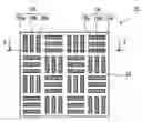 Fig. 01 - Top via pattern for bond pad structure