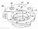 Fig. 01 - Accelerator pump cap for a motorcycle carburetor
