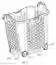 Fig. 07 - Wheeled laundry basket