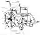 Fig. 09 - Manual wheelchair drive system