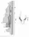 Fig. 03 - Quick connect coupling with disconnect lock