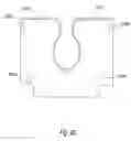 Fig. 44 - Backrest for bariatric chair