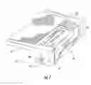 Fig. 07 - Mobile wireless communications device comprising non-planar internal antenna without ground plane overlap