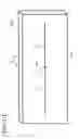Fig. 22 - Dipole antenna having a periodic structure
