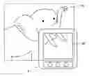 Fig. 01 - Display apparatus having a scroll feature