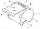 Fig. 01 - Flexible display device for displaying electronic information