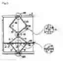 Fig. 10 - Portable screen device with dual shaft structure
