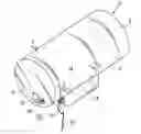 Fig. 01 - Gas activated emergency vision device