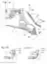 Fig. 09 - Head suspension having rigid part rail diminished at longitudinal curve