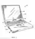 Fig. 02 - Flat-panel display mounting system for portable computer