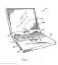 Fig. 02 - Flat-panel display mounting system for portable computer