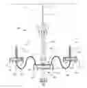 Fig. 01 - Fan Chandelier