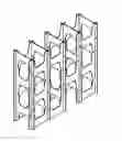 Fig. 01 - Modular interlocking expandable construction system