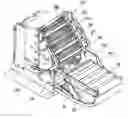 Fig. 01 - Electrophotographic image forming apparatus to which a plurality of process cartridges are detachably mountable by using a moving guide and an opening and closing member