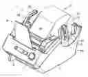 Fig. 01 - Roll sheet holder and tape printer