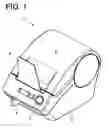 Fig. 02 - Roll sheet holder and tape printer