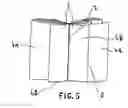 Fig. 04 - Method of producing a folded, closed booklet which is glued at the central fold therof