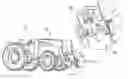 Fig. 01 - Electrically actuated attachment system for tractor front end loaders